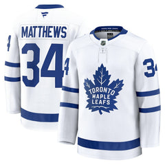Auston Matthews Toronto Maple Leafs Fanatics Away Premium Jersey - White | Fanatics near me