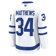 Auston Matthews Toronto Maple Leafs Fanatics Away Premium Jersey - White | Fanatics near me