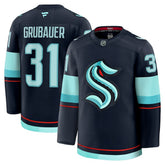 Philipp Grubauer Seattle Kraken Fanatics Home Premium Jersey - Deep Sea Blue | Fanatics sale