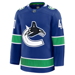 Elias Pettersson Vancouver Canucks Fanatics Home Premium Jersey - Blue | Fanatics online