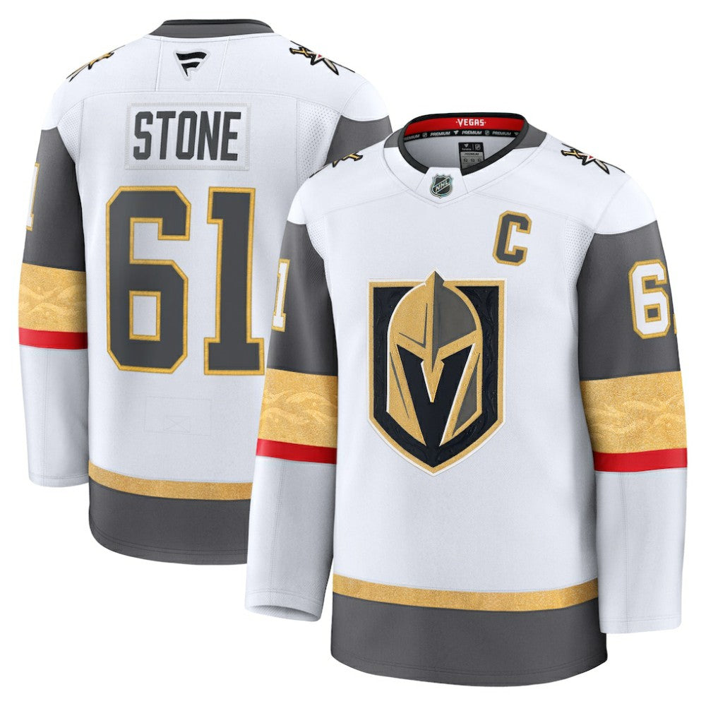 Mark Stone Vegas Golden Knights Fanatics Away Premium Jersey - White | Fanatics Clearance