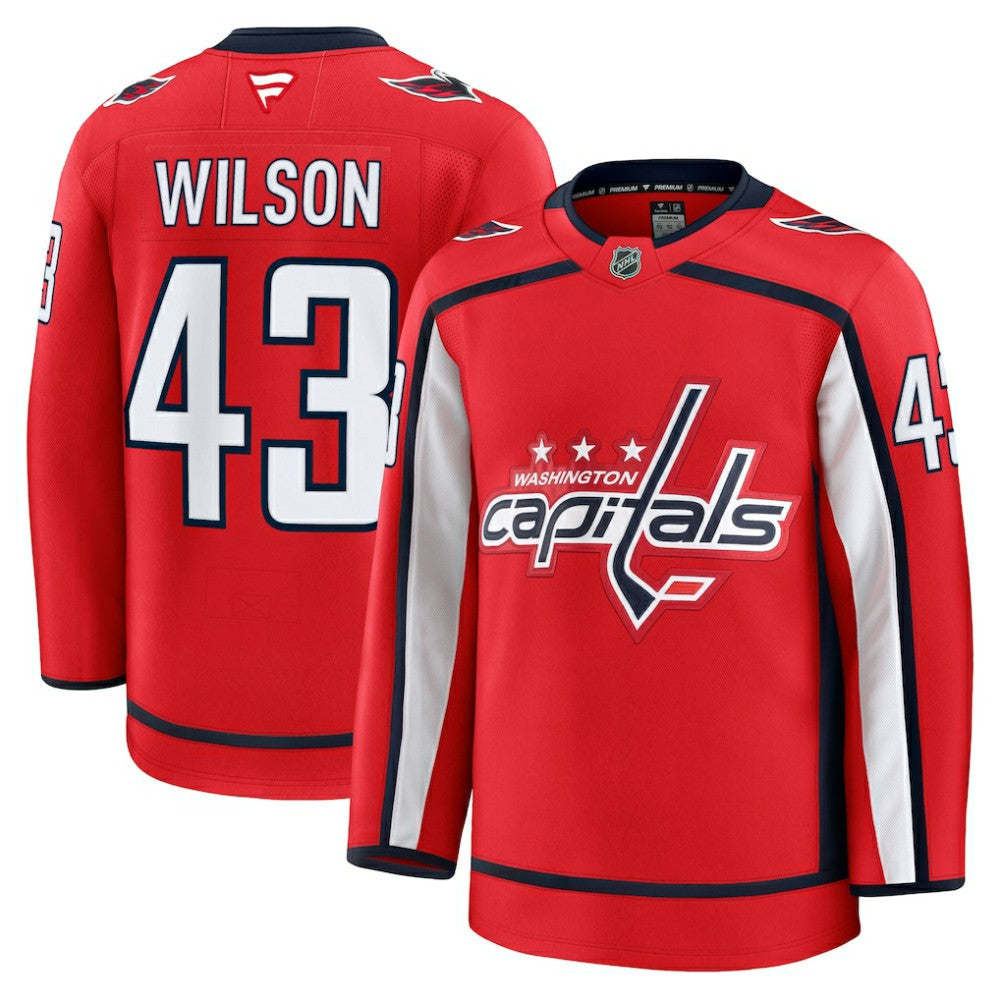 Tom Wilson Washington Capitals Fanatics Home Premium Jersey - Red | Fanatics online