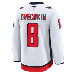 Alexander Ovechkin Washington Capitals Fanatics Away Premium Jersey - White | Fanatics sale