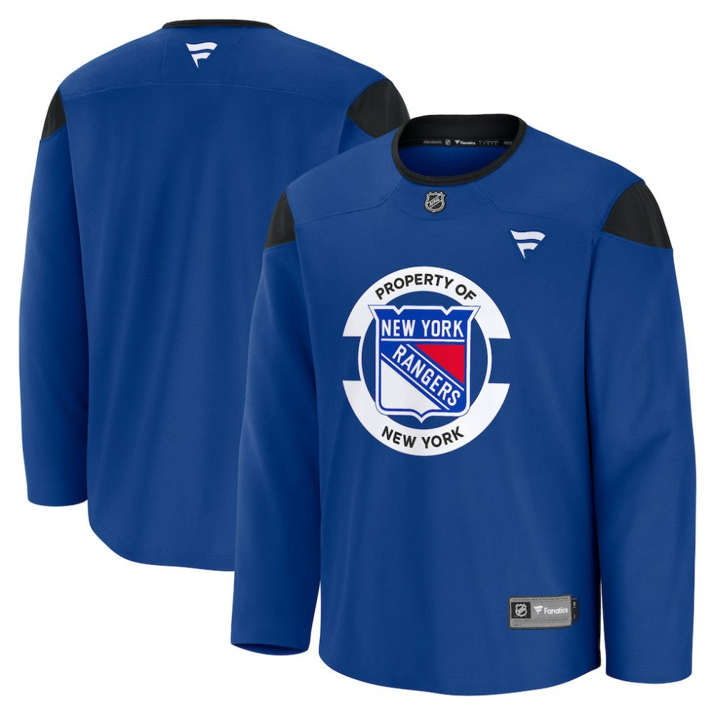 New York Rangers Fanatics Practice Jersey - Blue | Fanatics near me