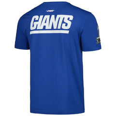 New York Giants Pro Standard Retro Striper T-Shirt - Royal - NFL