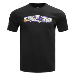 Baltimore Ravens Pro Standard Retro Striper T-Shirt - Black - NFL