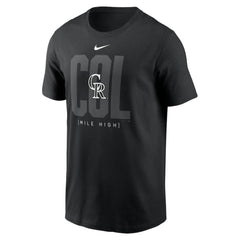 Colorado Rockies Nike Fashion Local T-Shirt Outlet