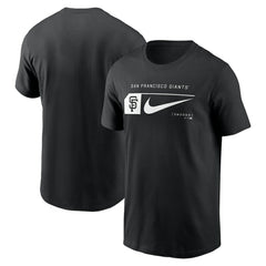 San Francisco Giants Nike Fashion Graphic Swoosh T-Shirt Outlet