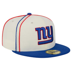 New York Giants New Era Soutache 59FIFTY Fitted Hat - Cream - NFL