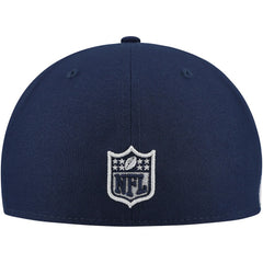 New England Patriots New Era Checkered Undervisor 59FIFTY Fitted Hat - Navy - NFL