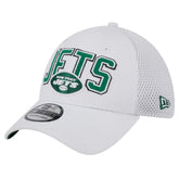 New York Jets New Era Breakers 39THIRTY Flex Hat - White - NFL