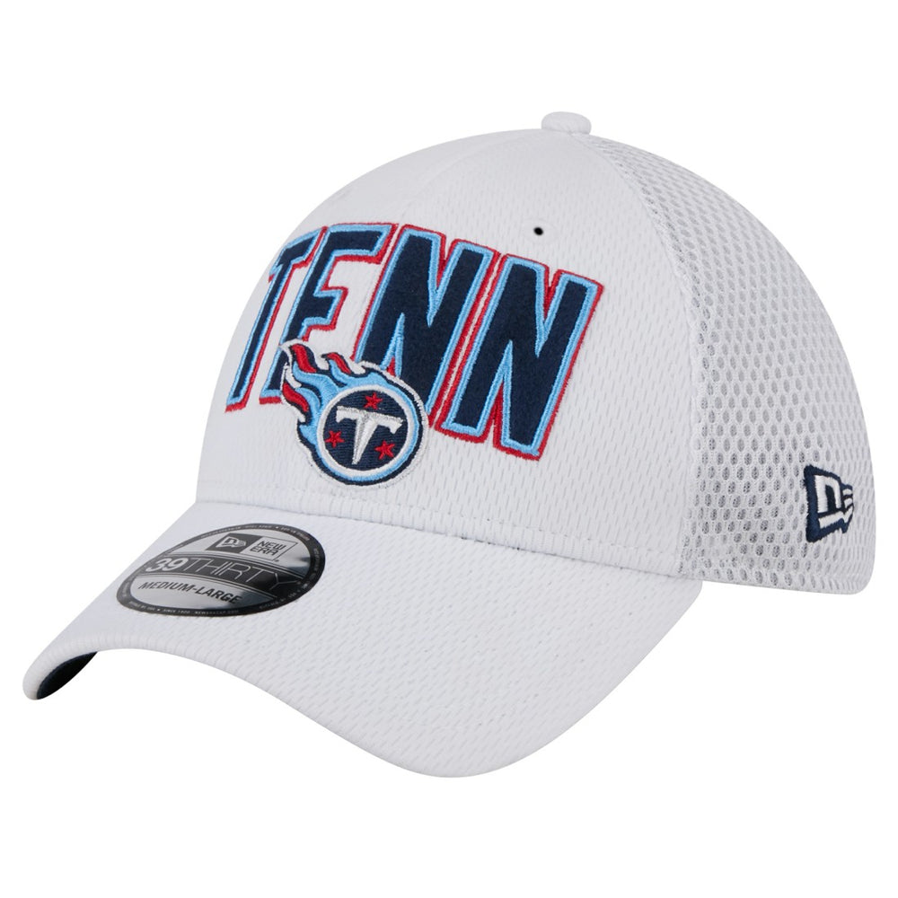 Tennessee Titans New Era Breakers 39THIRTY Flex Hat - White - NFL
