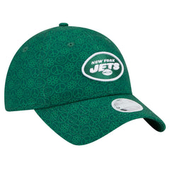 New York Jets New Era Women's Smiley 9TWENTY Adjustable Hat - Green - NFL