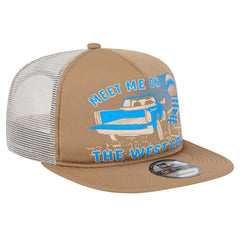 Los Angeles Chargers New Era Meet Me 9FIFTY Snapback Hat - Tan - NFL