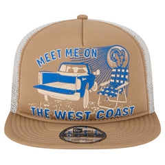 Los Angeles Rams New Era Meet Me 9FIFTY Snapback Hat - Tan - NFL