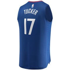 Fanatics PJ Tucker LA Clippers Fast Break Player Jersey Icon Edition Royal