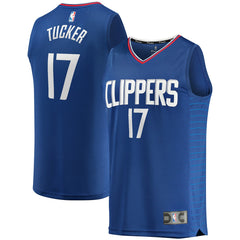 Fanatics PJ Tucker LA Clippers Youth Fast Break Player Jersey Icon Edition Royal