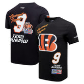 Joe Burrow Cincinnati Bengals Pro Standard Fast Lane Name & Number Player T-Shirt - Black - NFL