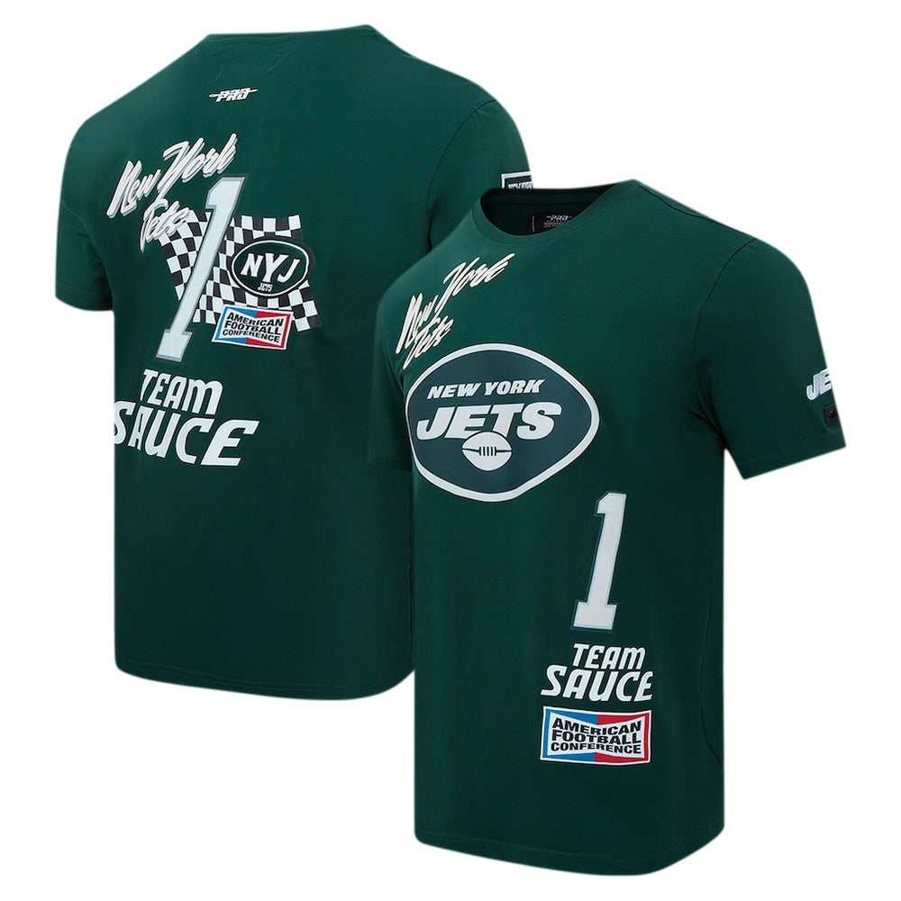 Ahmad Sauce Gardner New York Jets Pro Standard Fast Lane Name & Number Player T-Shirt - Green - NFL