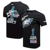 Jalen Hurts Philadelphia Eagles Pro Standard Fast Lane Name & Number Player T-Shirt - Black - NFL