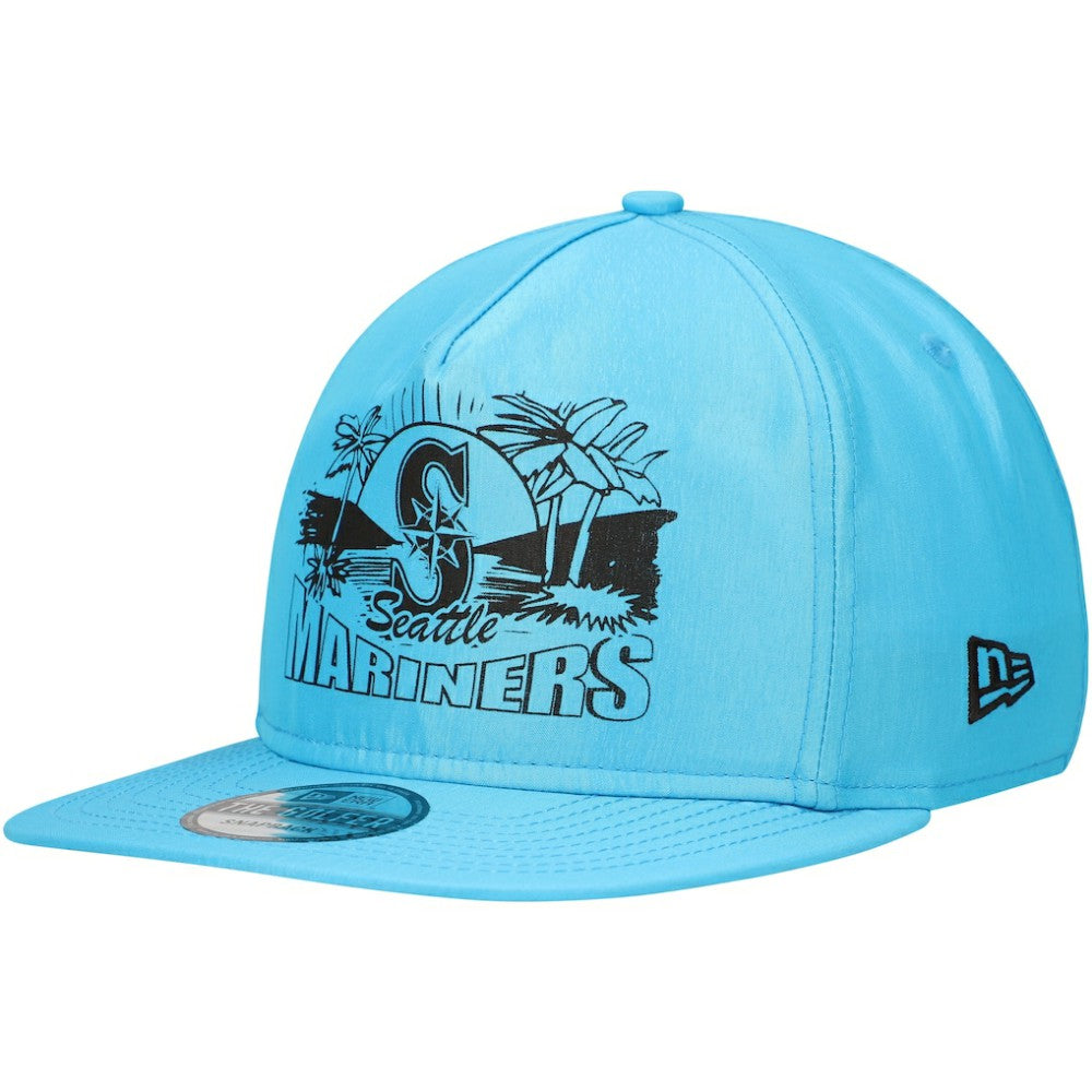 Seattle Mariners New Era Neon Golfer Snapback Hat Outlet