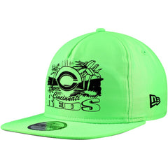 Cincinnati Reds New Era Neon Golfer Snapback Hat Outlet