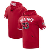 Christian McCaffrey San Francisco 49ers Pro Standard Player Name & Number Hoodie T-Shirt - Scarlet - NFL