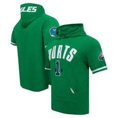 Jalen Hurts Philadelphia Eagles Pro Standard Player Name & Number Hoodie T-Shirt - Kelly Green - NFL
