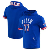 Josh Allen Buffalo Bills Pro Standard Player Name & Number Hoodie T-Shirt - Royal - NFL
