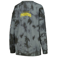 Pittsburgh Pirates The Wild Collective Women's Overdyed Pullover Sweatshirt for sale