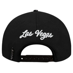 Vegas Golden Knights Pro Standard Paint the City Pinch Front Snapback Hat - Black | NHL Lifestyle