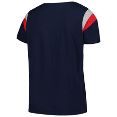 Atlanta Braves Profile Women's Plus Size Scoop Neck T-Shirt Outlet