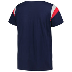 Cleveland Guardians Profile Women's Plus Size Scoop Neck T-Shirt Outlet