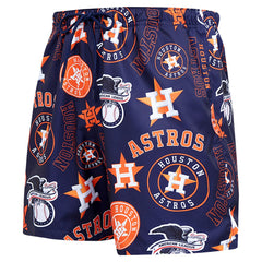 Houston Astros Pro Standard Toss Logo Woven Shorts Outlet