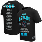Miami Marlins Pro Standard Oversized City Tour T-Shirt Near Me
