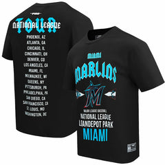 Miami Marlins Pro Standard Oversized City Tour T-Shirt Near Me