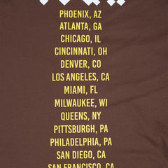 San Diego Padres Pro Standard Oversized City Tour T-Shirt Sale