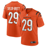 Cam Taylor-Britt Cincinnati Bengals Alternate Game Jersey - Orange - Nike