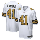 Alvin Kamara New Orleans Saints Alternate Game Jersey - White - Nike