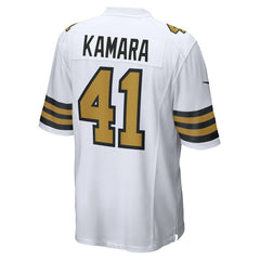Alvin Kamara New Orleans Saints Alternate Game Jersey - White - Nike