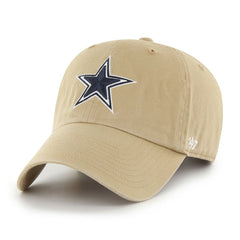 Dallas Cowboys '47 Secondary Clean Up Adjustable Hat - Khaki - 47 brand