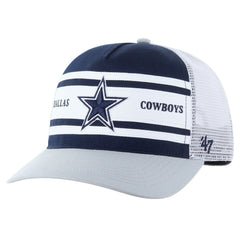 Dallas Cowboys '47 Super Stripe Hitch Adjustable Hat - Navy/Gray - 47 brand