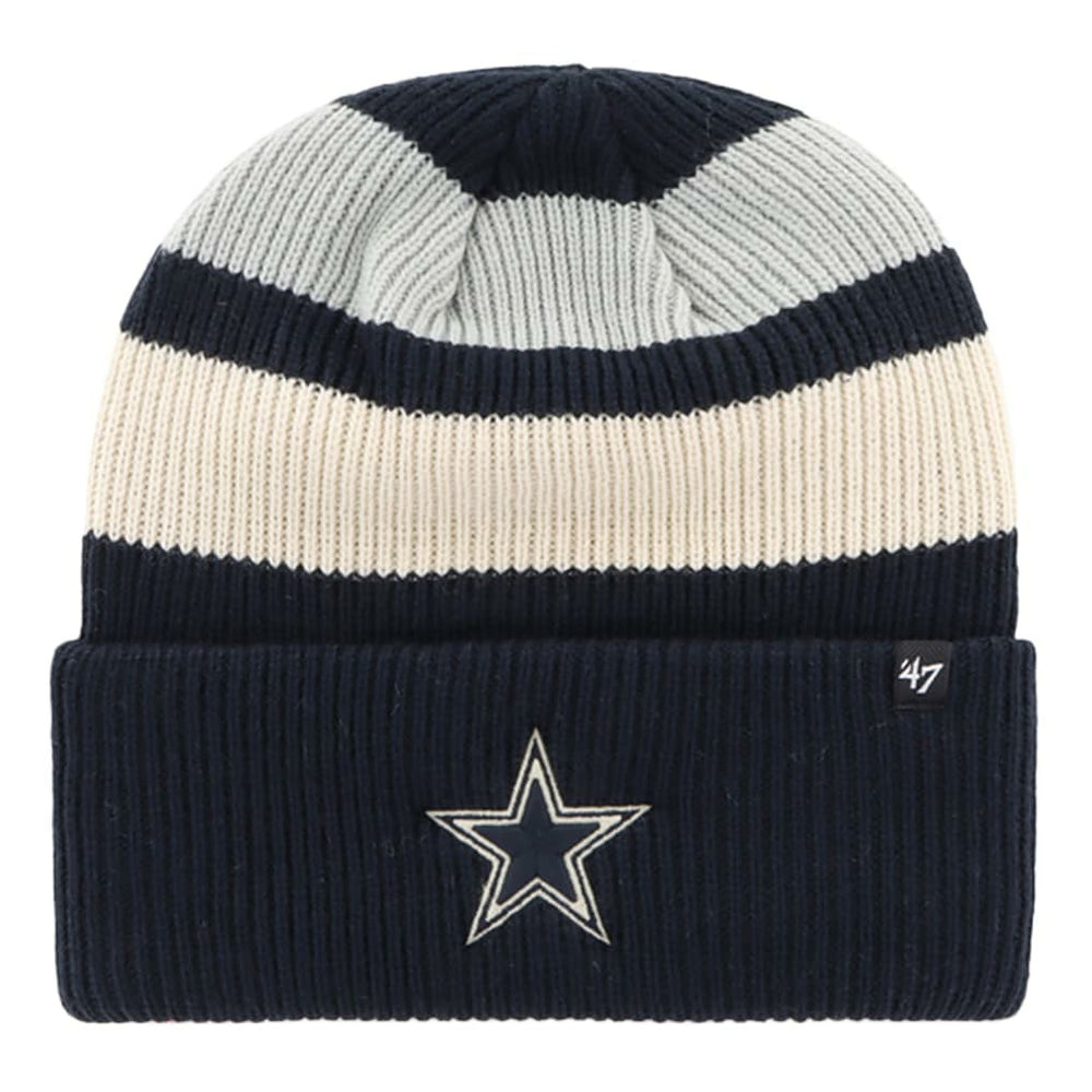Dallas Cowboys '47 Clubhouse Jennings Cuffed Knit Hat - Navy - 47 brand