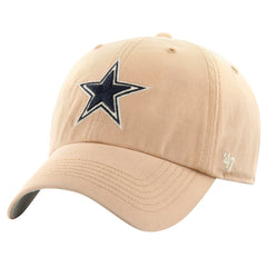 Dallas Cowboys '47 Dusted Franchise Fitted Hat - Khaki - 47 brand