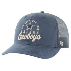 Dallas Cowboys '47 Pitstop Trucker Adjustable Hat - Navy - 47 brand