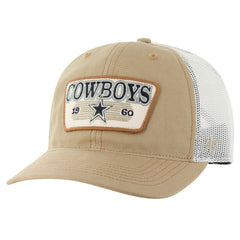 Dallas Cowboys '47 Ridgewood Trucker Adjustable Hat - Khaki - 47 brand
