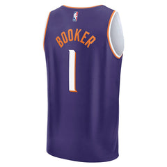 Fanatics Devin Booker Phoenix Suns Youth Fast Break Player Jersey Icon Editi- Purple