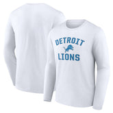 Detroit Lions Victory Arch Long Sleeve T-Shirt - White - NFL