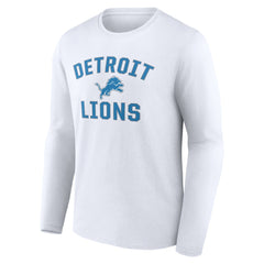 Detroit Lions Victory Arch Long Sleeve T-Shirt - White - NFL