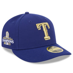 Texas Rangers New Era 2024 Gold Collection Low Profile 59FIFTY Fitted Hat Outlet